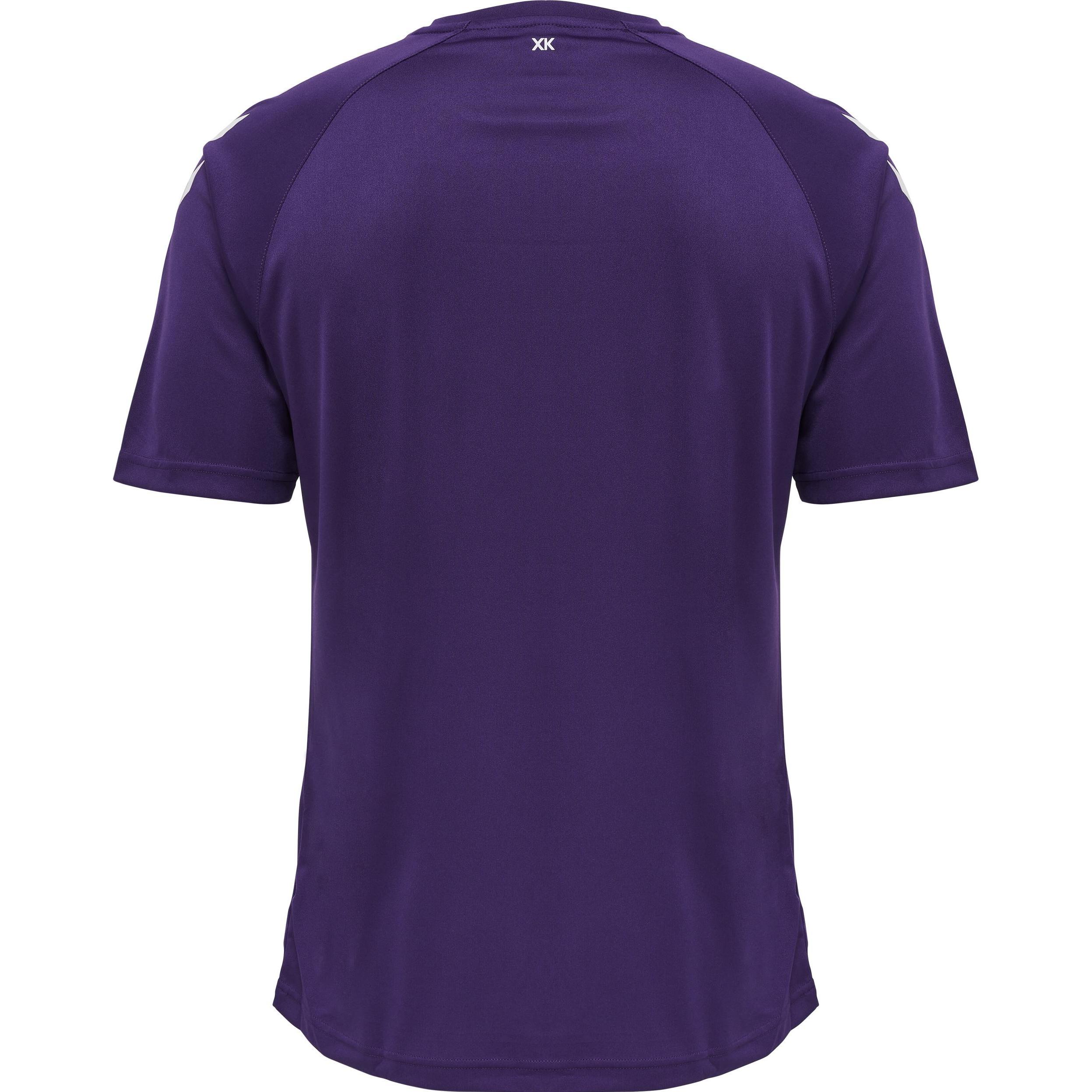 Thumbnail - hummel, Unisex, Sportshirt, Core Xk Core Poly T-Shirt S/S (M), Violett, M