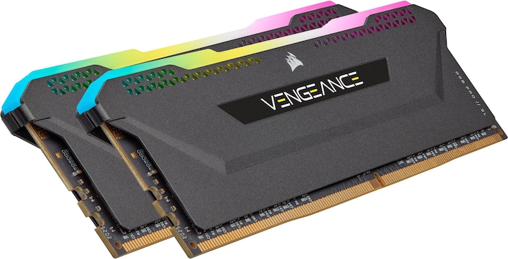 Productafbeelding Corsair Vengeance RGB Pro SL (2 x 8GB, 3600 MHz, DDR4 RAM, DIMM 288 pin)