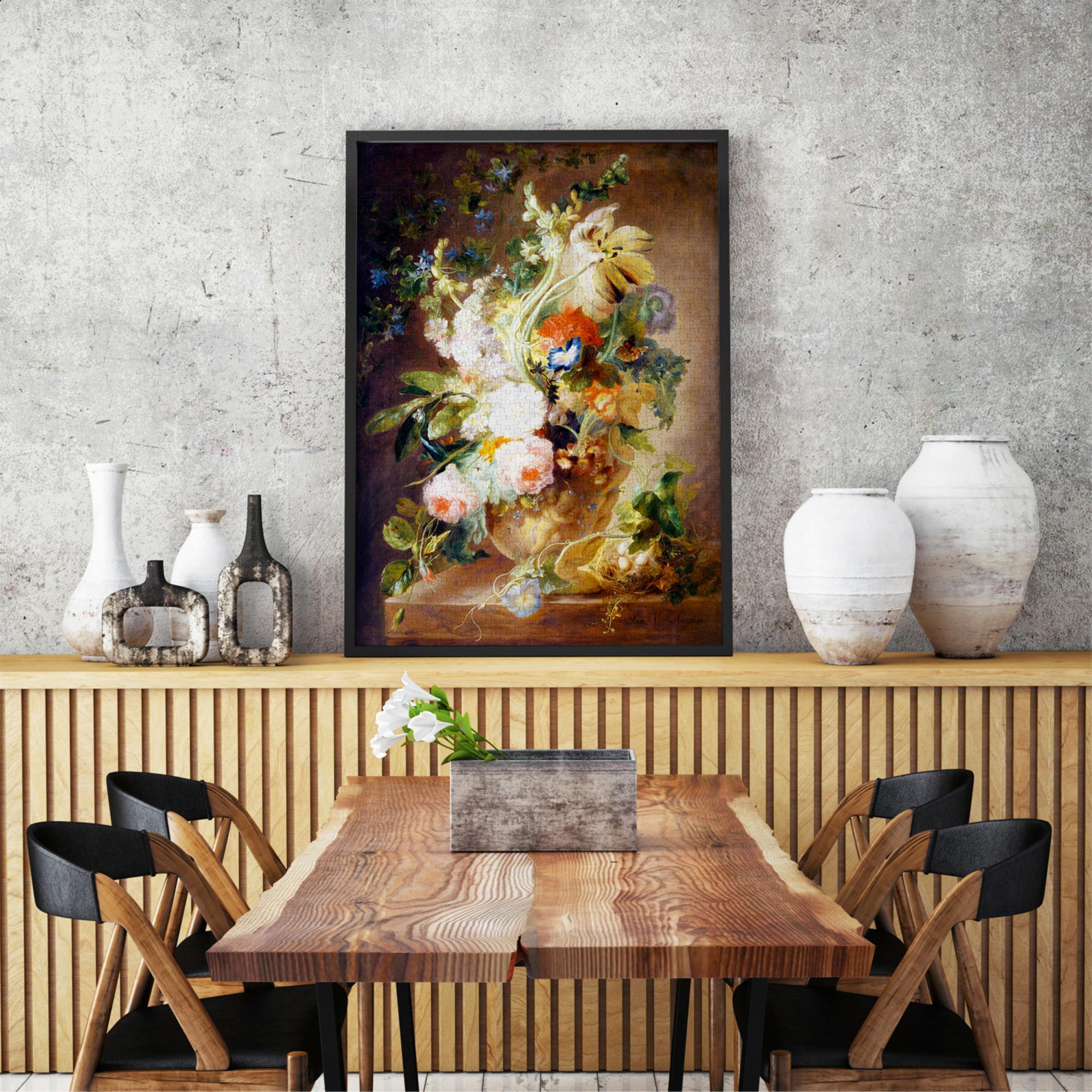 Thumbnail - Enjoy Puzzle ENJOY-1521 - Hans Zatzka: Vase mit Blumen, Puzzle, 1000 Teile (1000 Teile)