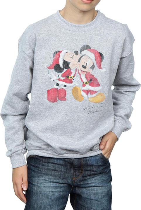 Produktbild Disney Mickey And Minnie Christmas Kiss Sweatshirt Jungen (128)