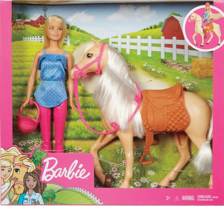 Actual product image Barbie Doll and Horse
