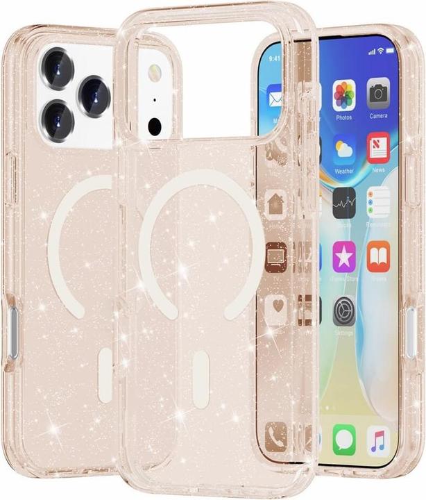 Produktbild Cover-Discount Glitzer Case mit MagSafe (Apple iPhone 17 Pro Max)