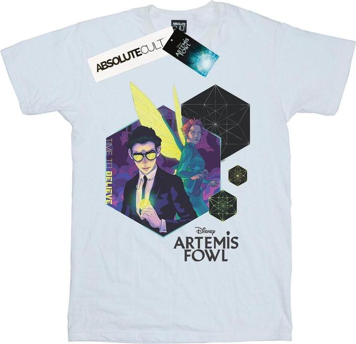 Produktbild Disney Artemis Fowl Time To Believe Baumwolle Boyfriend TShirt (4XL)