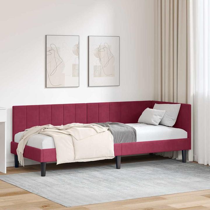 Actual product image vidaXL Eckbettgestell (80 x 200 cm)