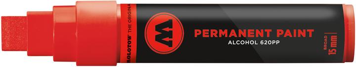 Actual product image Molotow Brand 620PP refillable 15mm traffic red (Traffic red, 15 mm, 1 x)