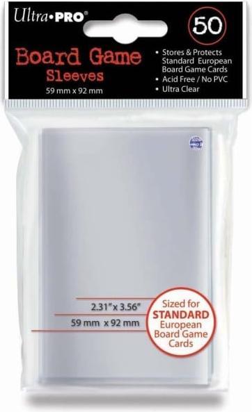 Produktbild Ultra Pro Board Game Sleeves European Standard
