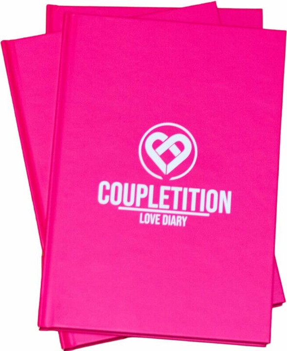Actual product image Coupletition Love Diary Album With Memories & Wishes For A Couple (Dice games)