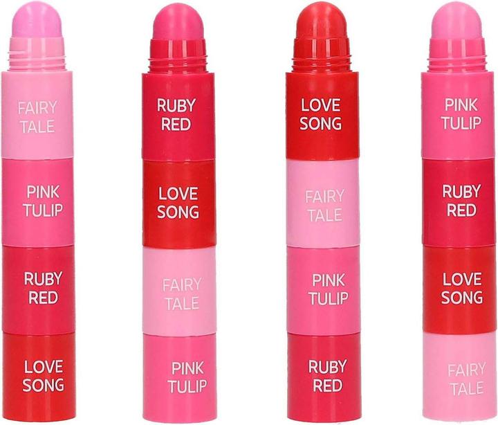 Actual product image Top Model Topmodel - TOPModel Tinted Lip Balm - 4 colors - 4 x 1g (Lip balm)