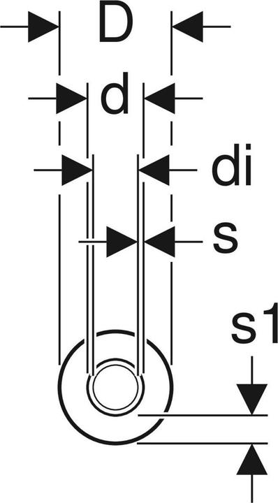 Immagine prodotto Geberit Tubo di sistema Mepla ML, rotondo preisolato (26 x 26 mm, rotolo da 15 m) (15 m)