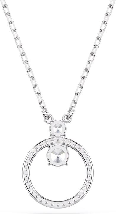 Produktbild Swarovski Constella Halskette Rundschliff Weiss (Swarovski Metall, 38 cm)