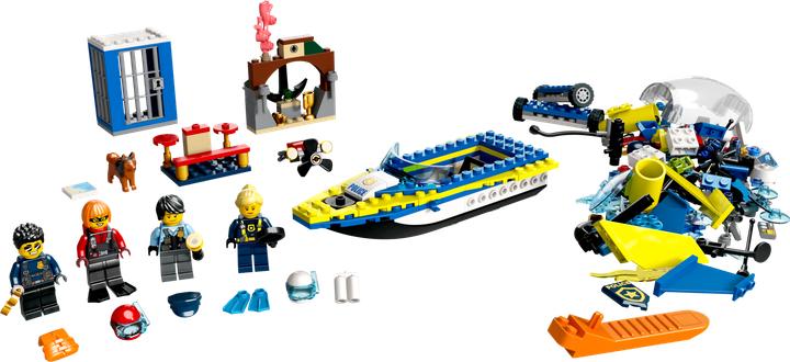 Immagine prodotto LEGO Missioni investigative della polizia acquatica (60355, LEGO City)