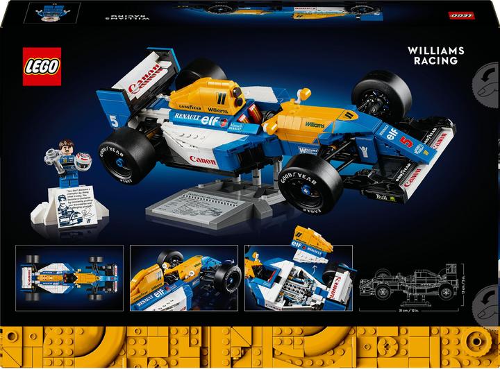 Actual product image LEGO Williams Racing FW14B mit Nigel Mansell (10353, LEGO Icons)