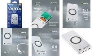 Produktbild Varta Wireless Power Bank (10000 mAh, 18 W, 37 Wh)