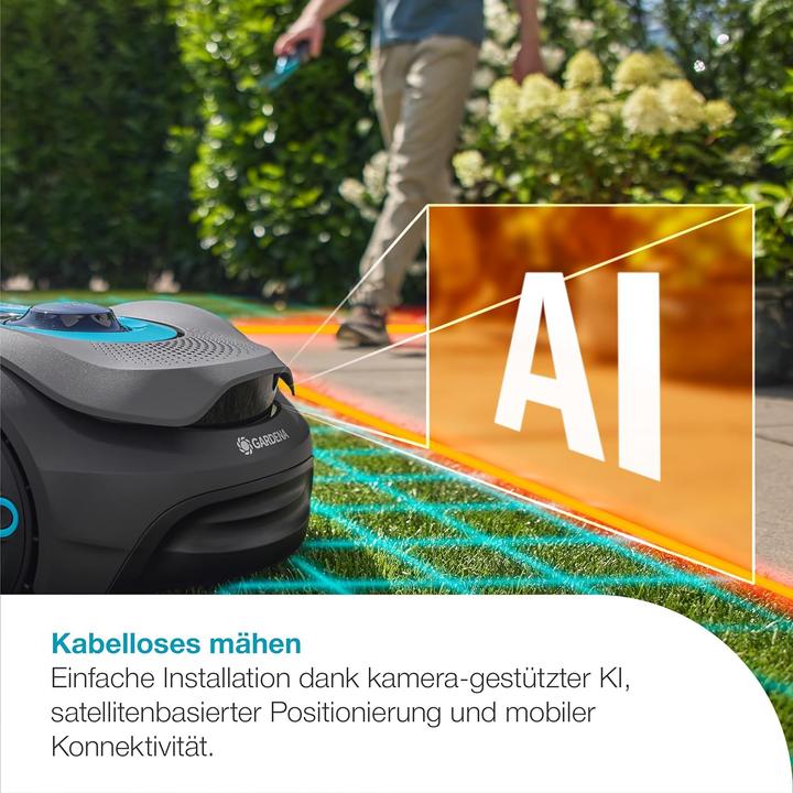 Actual product image Gardena Mähroboter smart SILENO sense 600 m² (600 m², Without boundary wire)