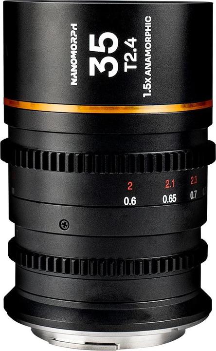 Produktbild Venus Optic Festbrennweite Nano 1.5X 35mm T/2.4 (Amber) – MFT (Micro Four Thirds)