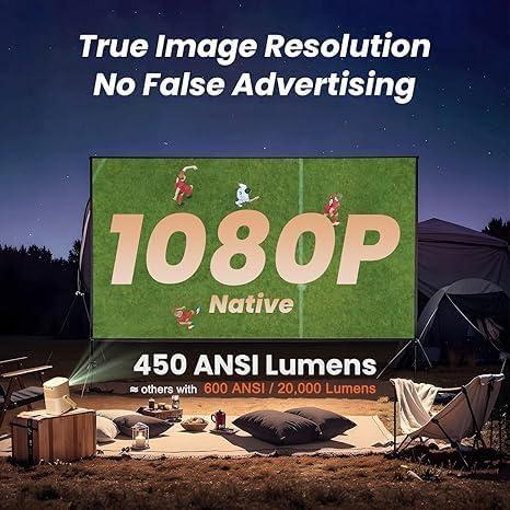 Produktbild Yaber Beamer Outdoor (Full HD, 450 lm)