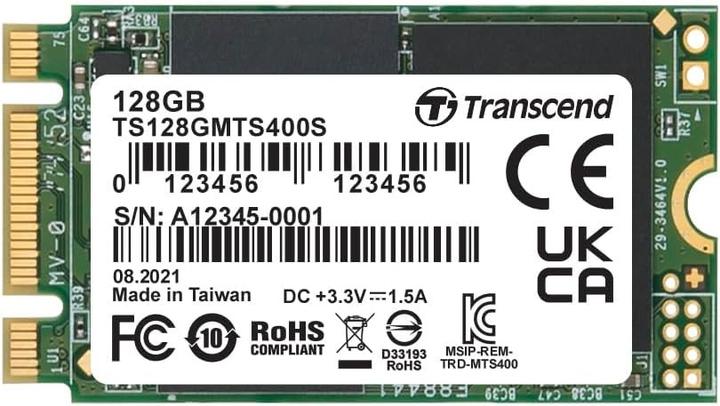 Produktbild Transcend Mts400s (128 GB, M.2 2242)