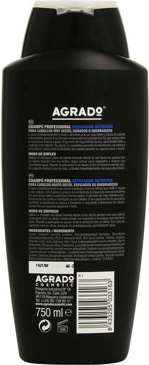 Revlon Professional Agrado Nourishing Shampoo 750ml - Unisex (750 ml, Flüssiges Shampoo)