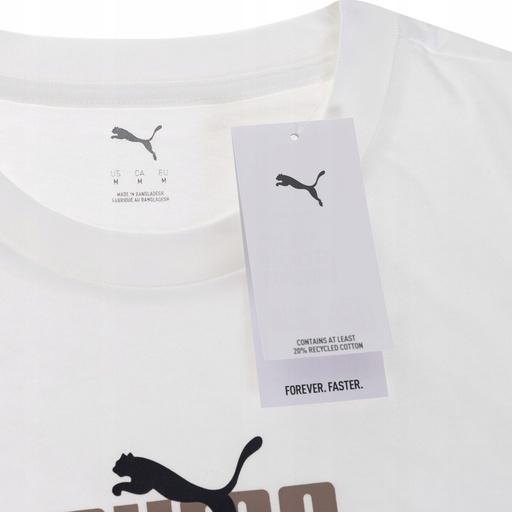 Actual product image Puma GRAPHIC Wording Tee White (L)