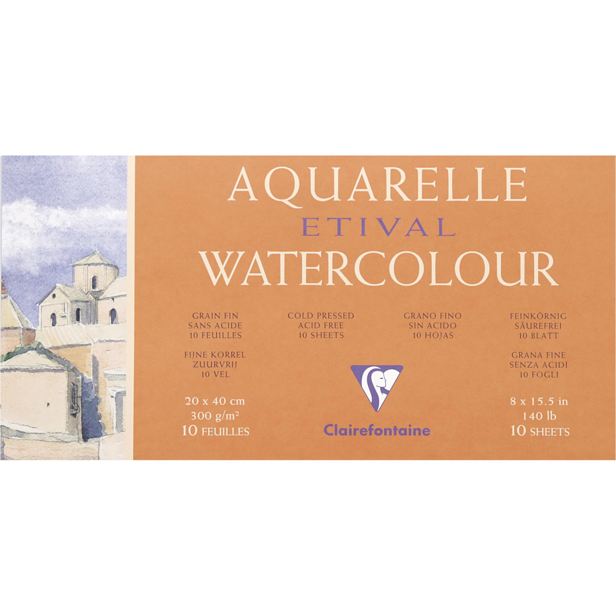 Clairefontaine, Bastelpapier, Feuchte Techniken (300 g/m², 88 x)