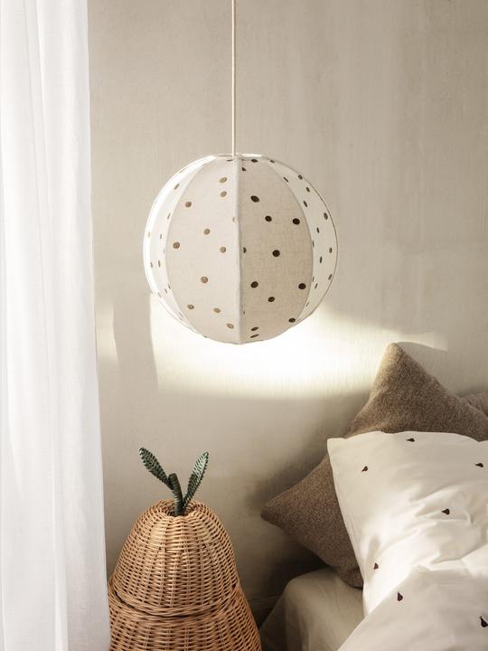 Actual product image Ferm Living Dots Textile Lampshade
