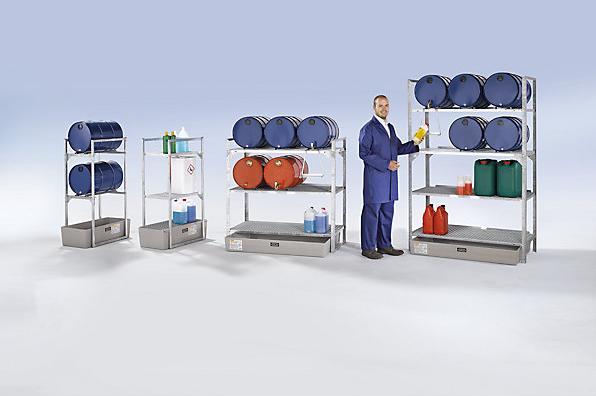 Actual product image Cemo Barrel and small binder rack