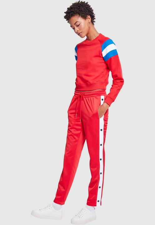 Immagine prodotto Urban Classics Girocollo con maniche a strisce da donna (XL)
