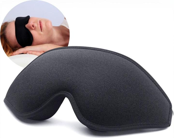 Hermex 3D Schlafmaske Augenmaske Schlafbrille Nachtmaske Maske (Masque de sommeil)