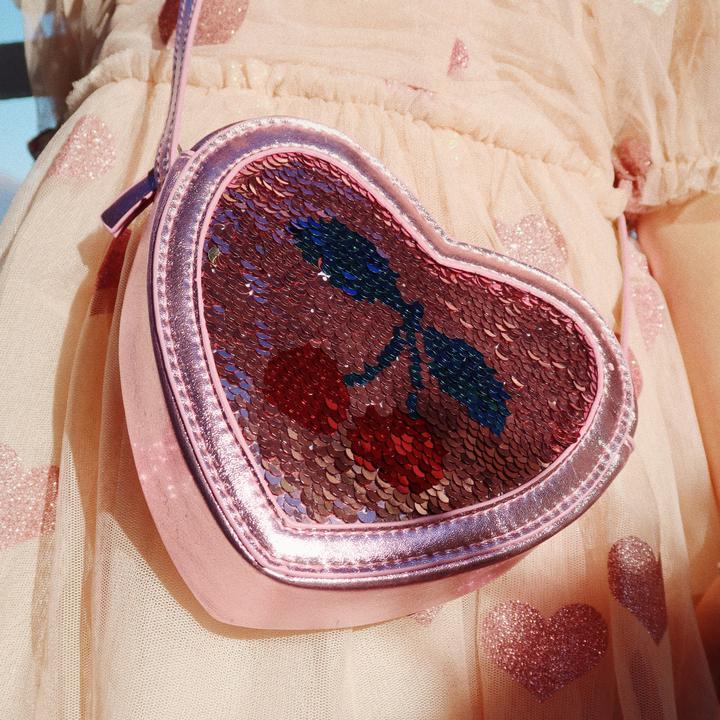 Produktbild Konges Slojd Tut Pailettentasche Coeur