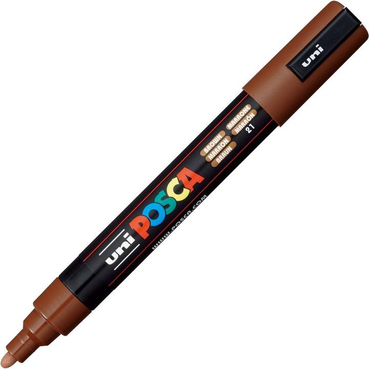 Produktbild Posca Medium Marker PC-5M (Braun, 2.50 mm, 1 x)