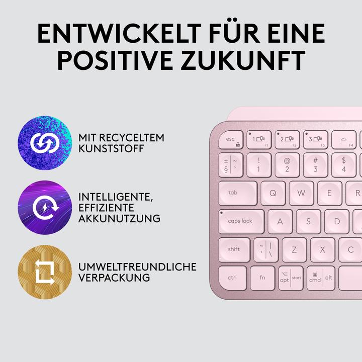 Produktbild Logitech MX Keys Mini (DE, Kabellos)