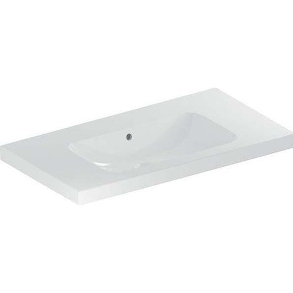 Thumbnail - Geberit, Waschbecken, iCon Light Waschtisch, 90 cm x 48 cm, ohne Hahnloch, mit Überlauf,501840 (480 mm, 900 mm)