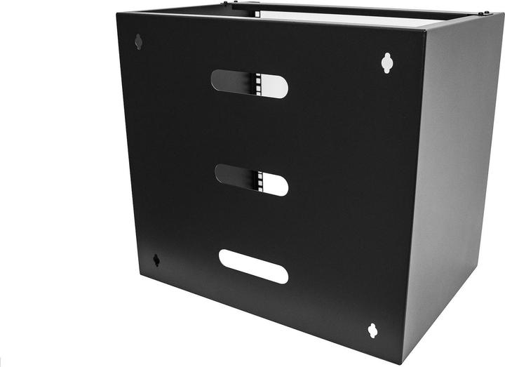 Produktbild StarTech COM 10U Wall Mount Rack 14inch Deep 19inch Network Rack for Patch Panel/Network Equipment 7 (10 HE, 19 Zoll Rack)