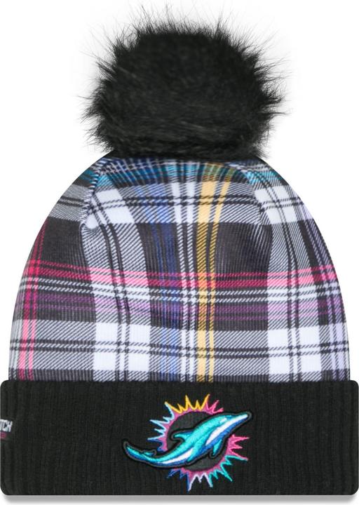 Actual product image New Era Ladies Winter Cap Crucial Catch Miami Dolphins