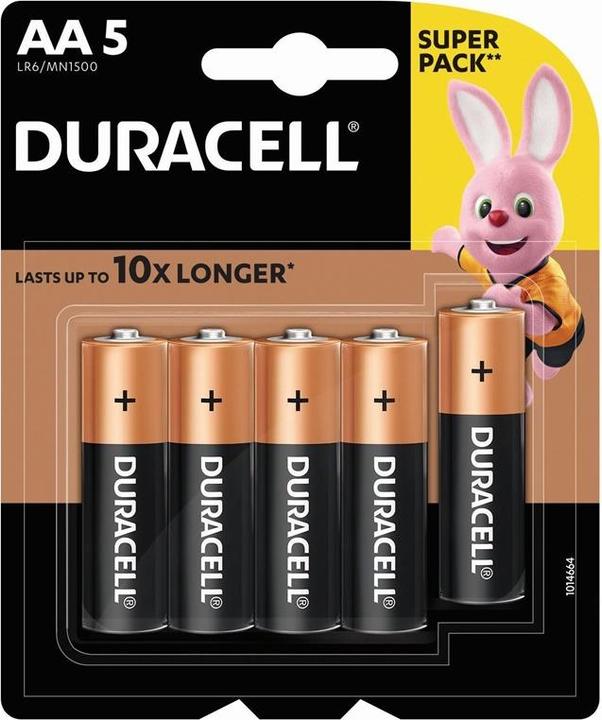 Actual product image Duracell Batteries AA 5 Pce (5 pcs., AA)