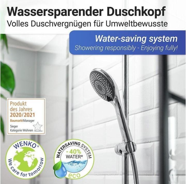 Produktbild Wenko Watersaving (3 Strahlarten, 8 l/min)