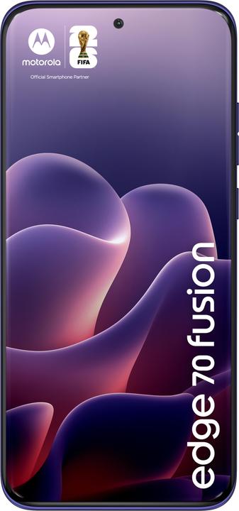 Produktbild Motorola Edge 70 Fusion Power 5G 12/256GB Orient Blue (256 GB, PANTONE Orient Blue, Violet, 6.78", Dual SIM, 5G)