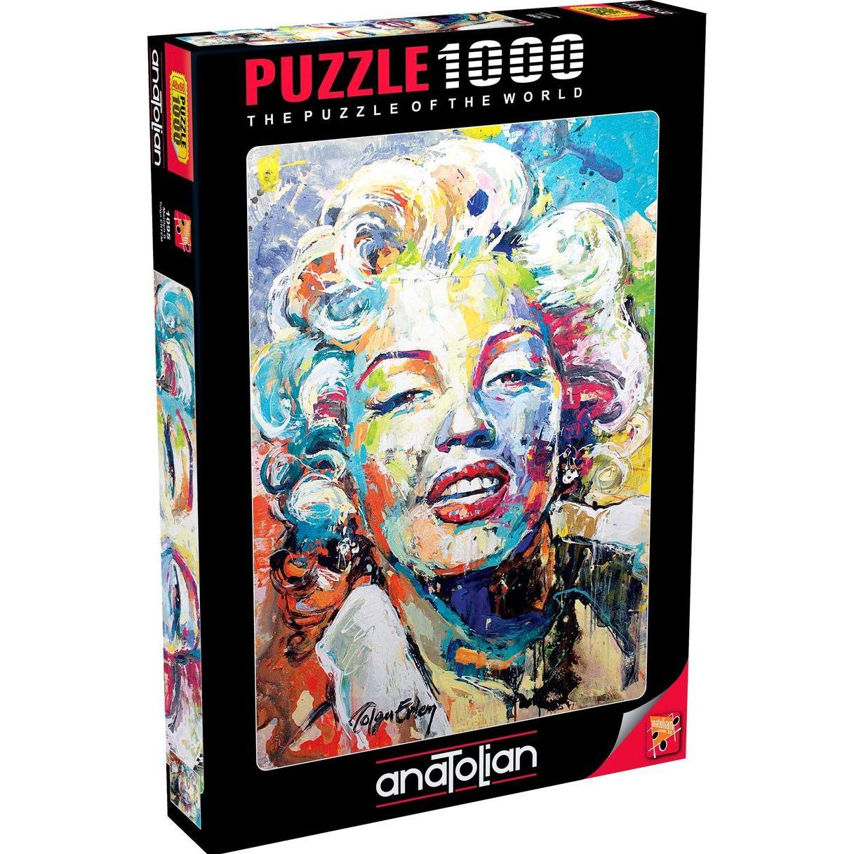 Anatolian 1095 puzzle 1000 pcs. Portrait of Marilyn Monroe by Tolga Ertem (1000 Teile)