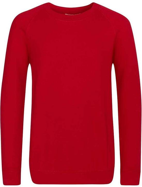 Actual product image Awdis Childrens/Kids Academy Raglan Sweatshirt (158)