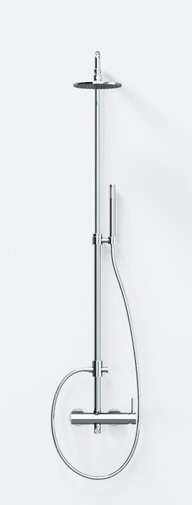Productafbeelding Steinberg douchesysteem serie 100, staafhanddouche, regendouche rond, 1002760