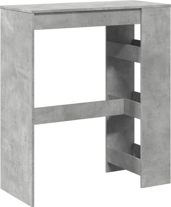 Actual product image vidaXL Bar table with shelf