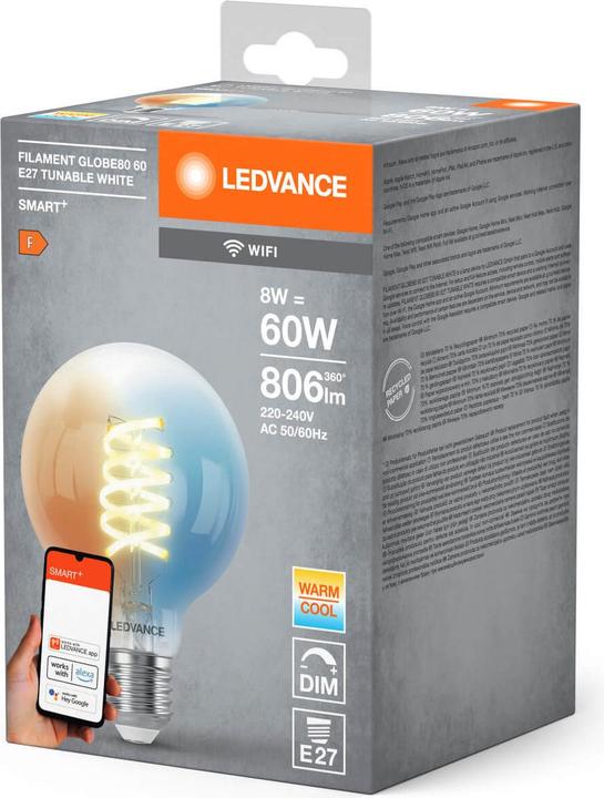 Produktbild Ledvance transparent (E27, 806 lm, 1x)
