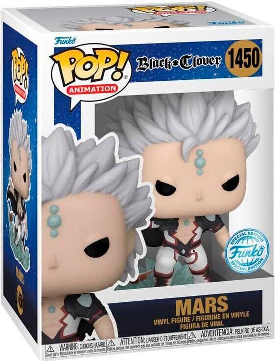 Actual product image Funko POP! Black Clover Mars (with Book)