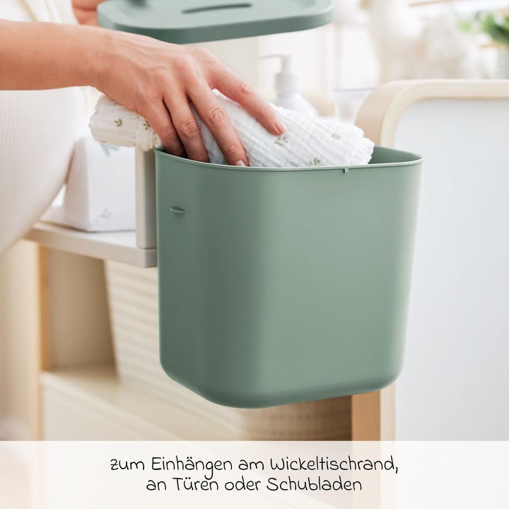 Actual product image Rotho Babydesign Windeleimer KAYO 6 l Sage Green