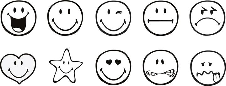 Actual product image Aladine Smiley face