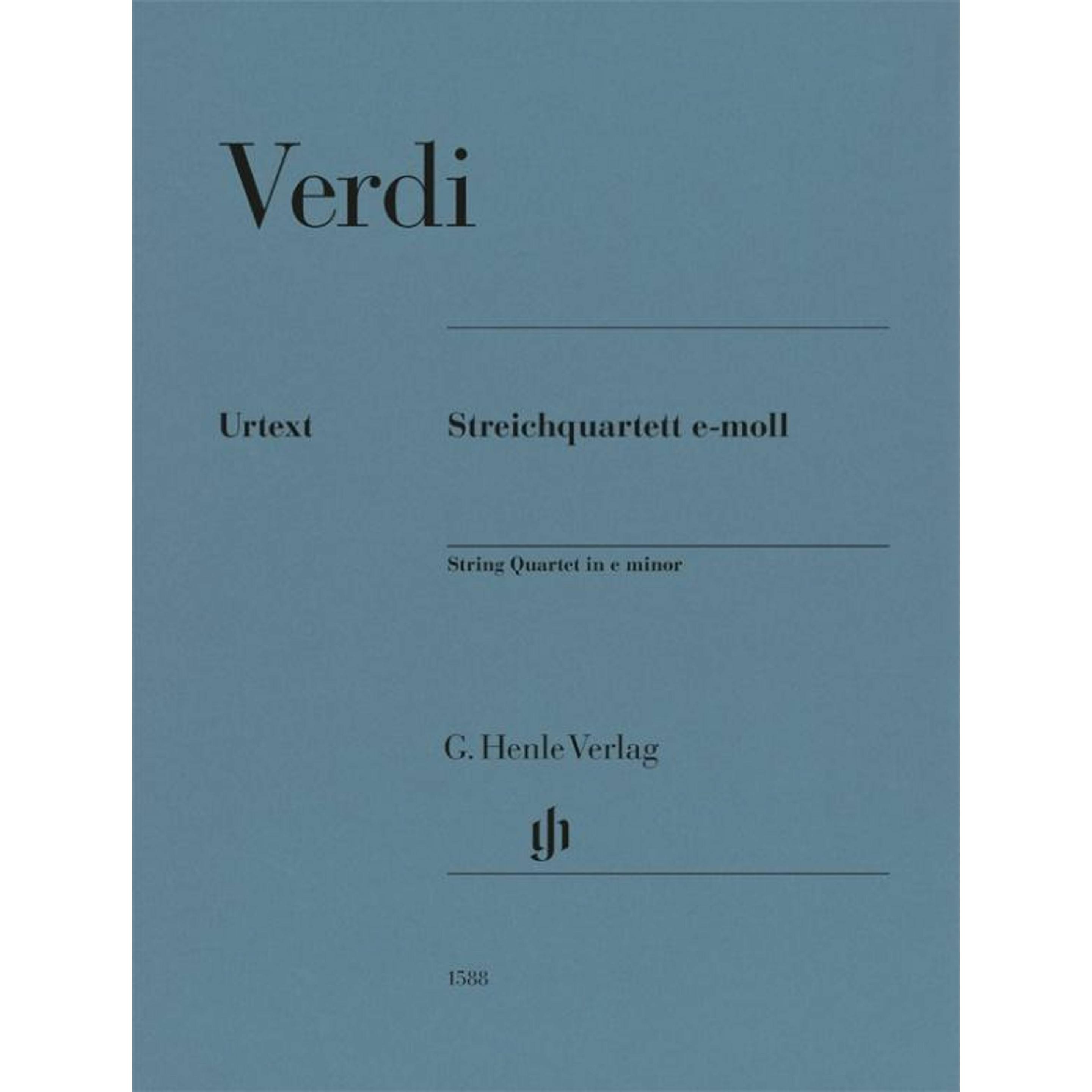 Thumbnail - Verdi, Giuseppe - Streichquartett e-moll, Fachbücher von Giuseppe Verdi, Anselm Gerhard