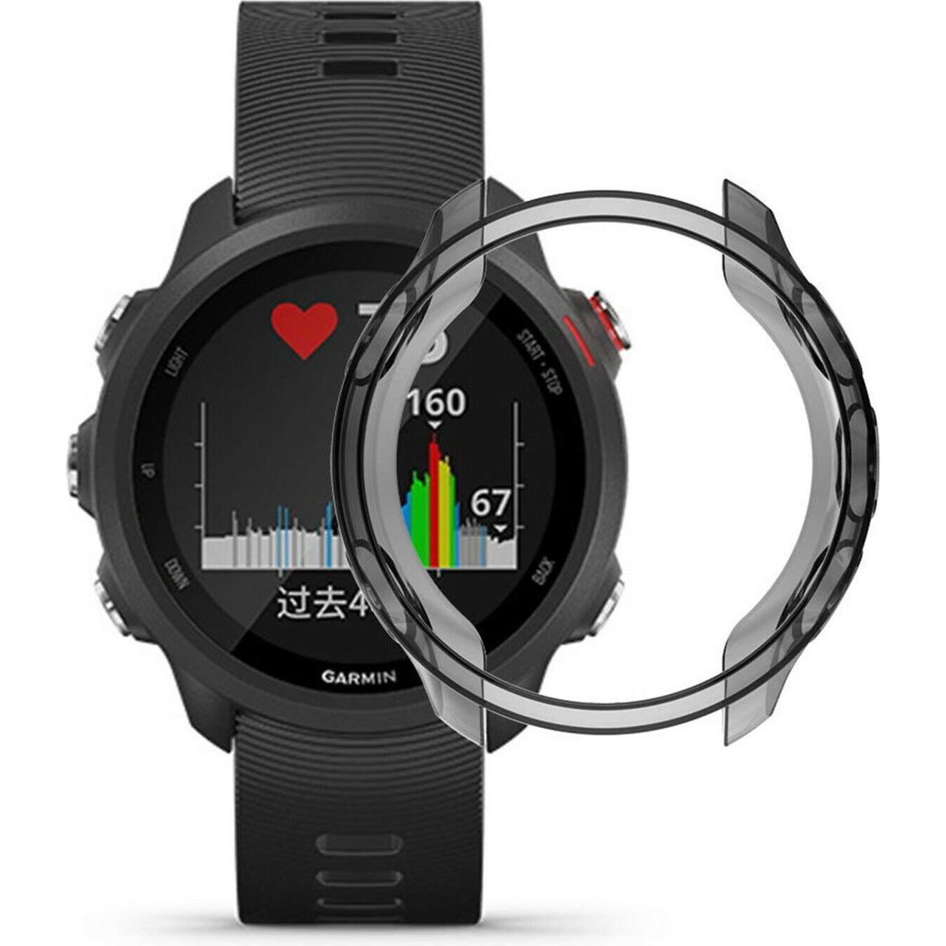 Thumbnail - Strap-it TPU Hülle, Smartwatch Zubehör, Schwarz