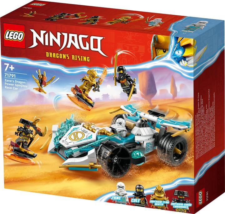 Produktbild LEGO Zanes Drachenpower-Spinjitzu-Rennwagen (71791, LEGO Ninjago)