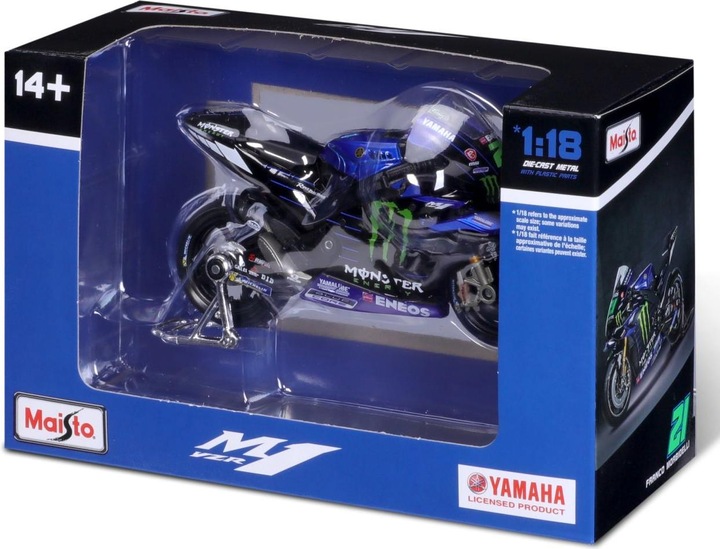 Immagine prodotto Maisto Moto GP 1/18 2022#21 F. Morbidelli