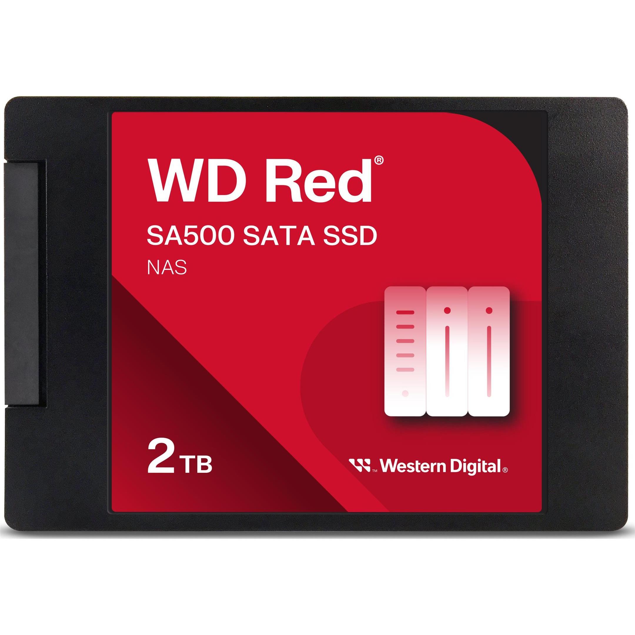 WD Red SA500 (2000 GB, 2.5"), SSD